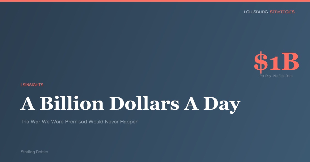 A Billion Dollars A Day