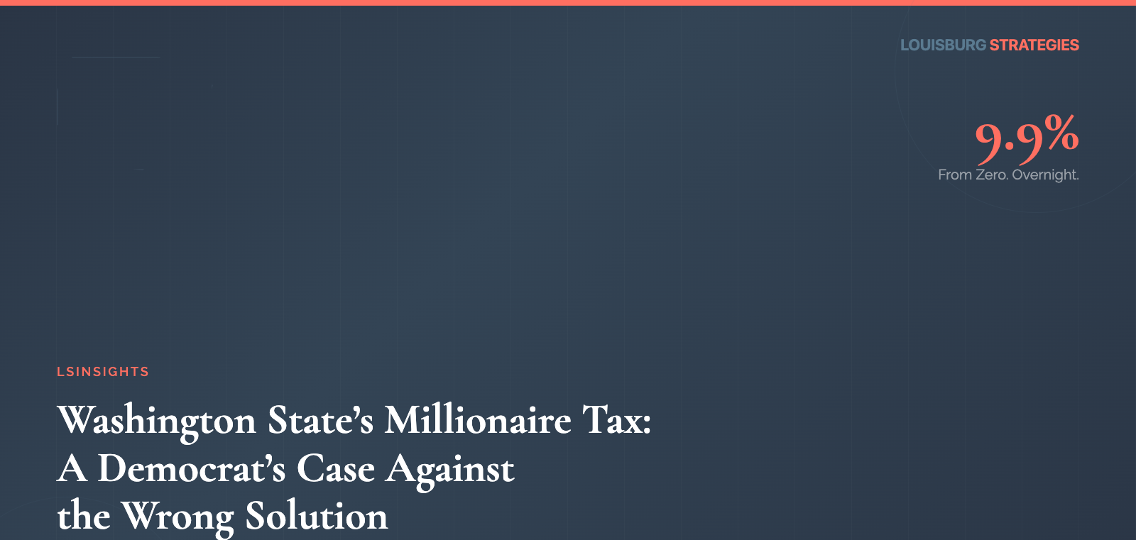 Washington State's Millionaire Tax